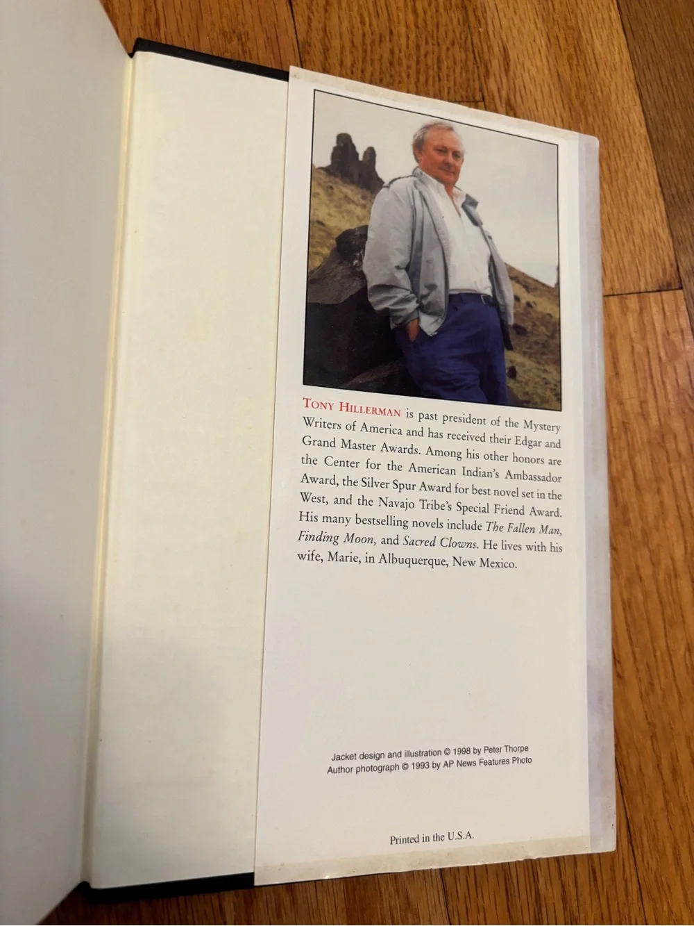 Tony Hillerman ‘The First Eagle 🦅 Hardback Book